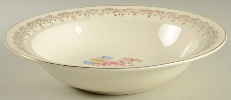 Priscilla 10" Round Vegetable Bowl by Edwin Knowles-1
