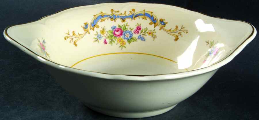 Princess (Blue) Lugged Cereal Bowl by Edwin Knowles-1