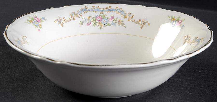 Princess (Blue) 8" Round Vegetable Bowl by Edwin Knowles-1