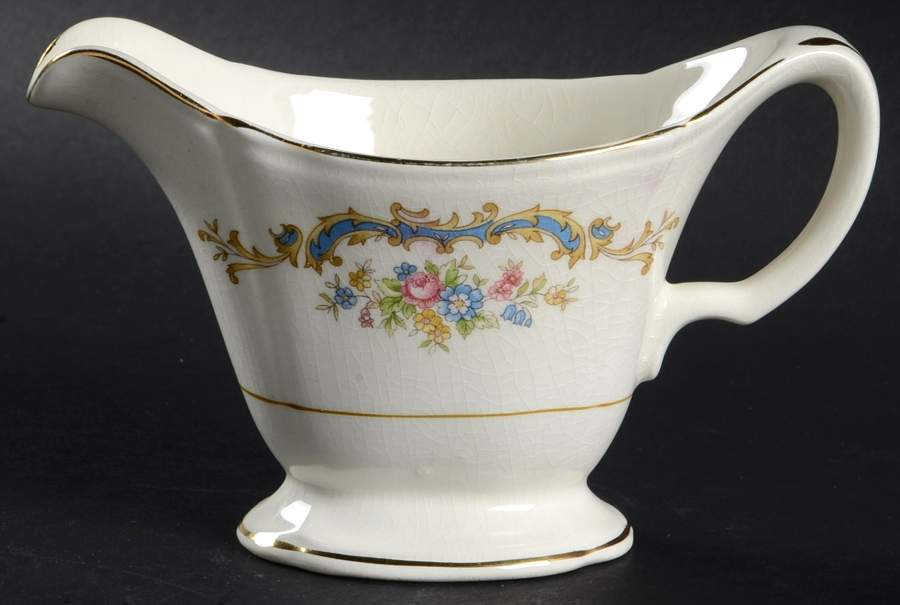 Princess (Blue) Creamer by Edwin Knowles-1