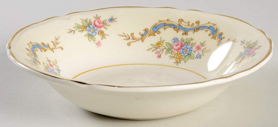 Princess (Blue) Fruit/Dessert (Sauce) Bowl by Edwin Knowles-1