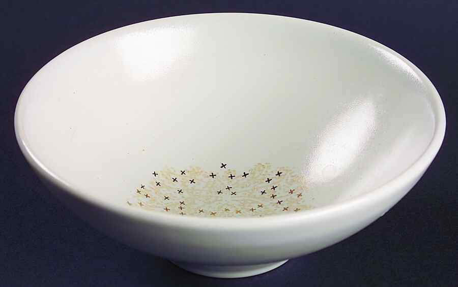 Queen Anne's Lace Coupe Cereal Bowl by Edwin Knowles-1
