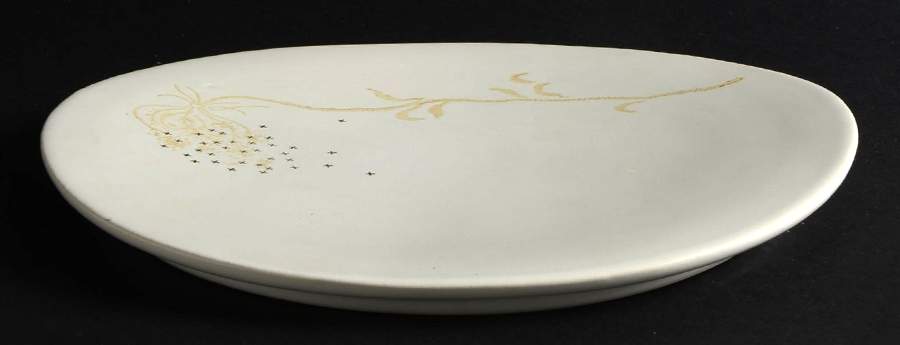 Queen Anne's Lace Lid for Round Vegetable by Edwin Knowles-1