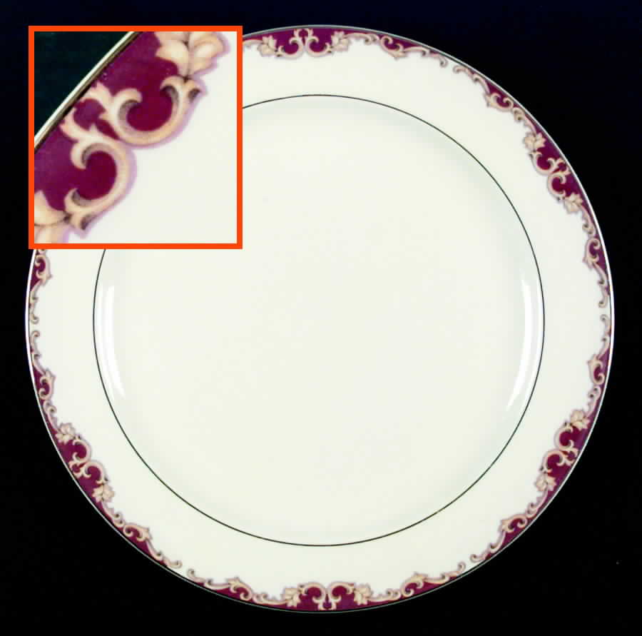 Regal Dinner Plate by Edwin Knowles-1