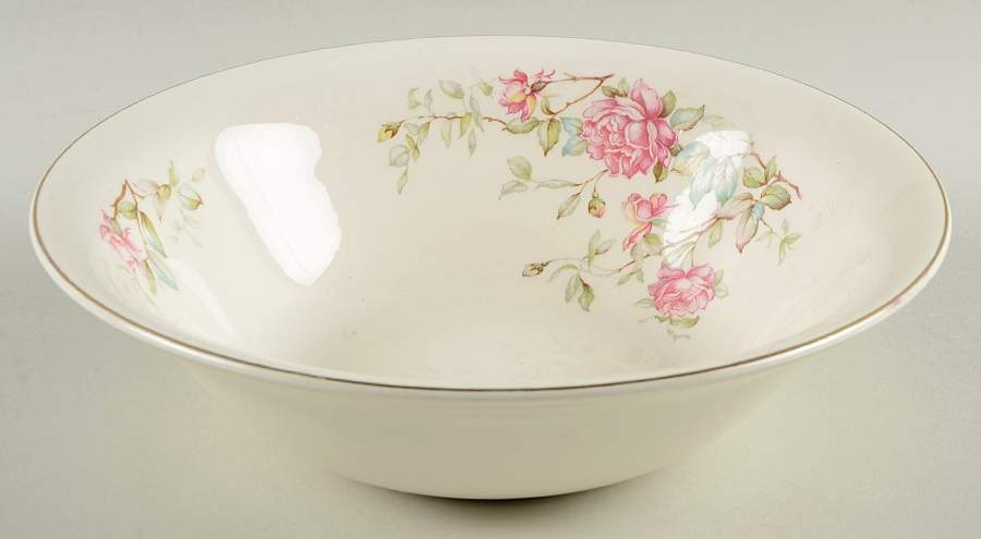 Romance 8" Round Vegetable Bowl by Edwin Knowles-1