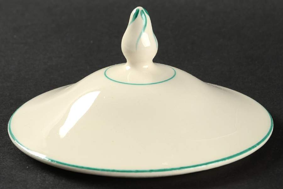 Rose Path Lid for Sugar Bowl by Edwin Knowles-1