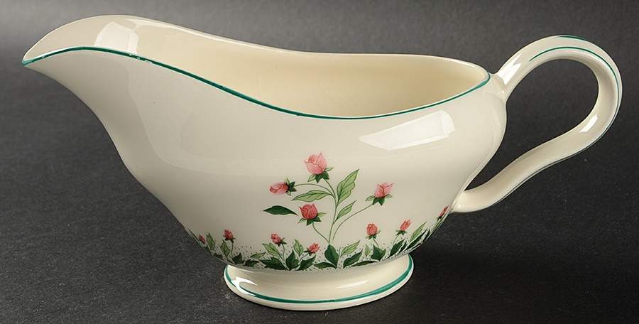 Rose Path Gravy Boat by Edwin Knowles-1
