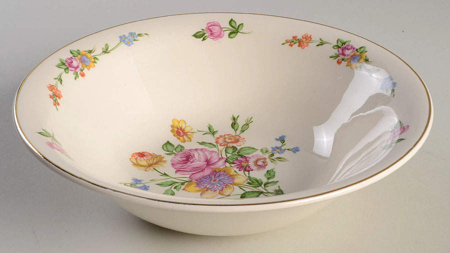 Serenade 8" Round Vegetable Bowl by Edwin Knowles-1
