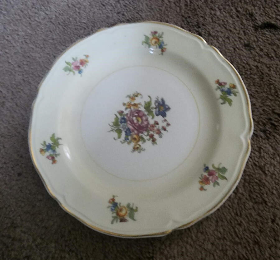 Seville Salad Plate by Edwin Knowles-1