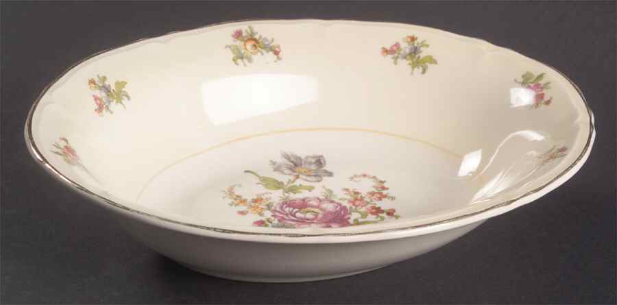 Seville 9" Oval Vegetable Bowl by Edwin Knowles-1