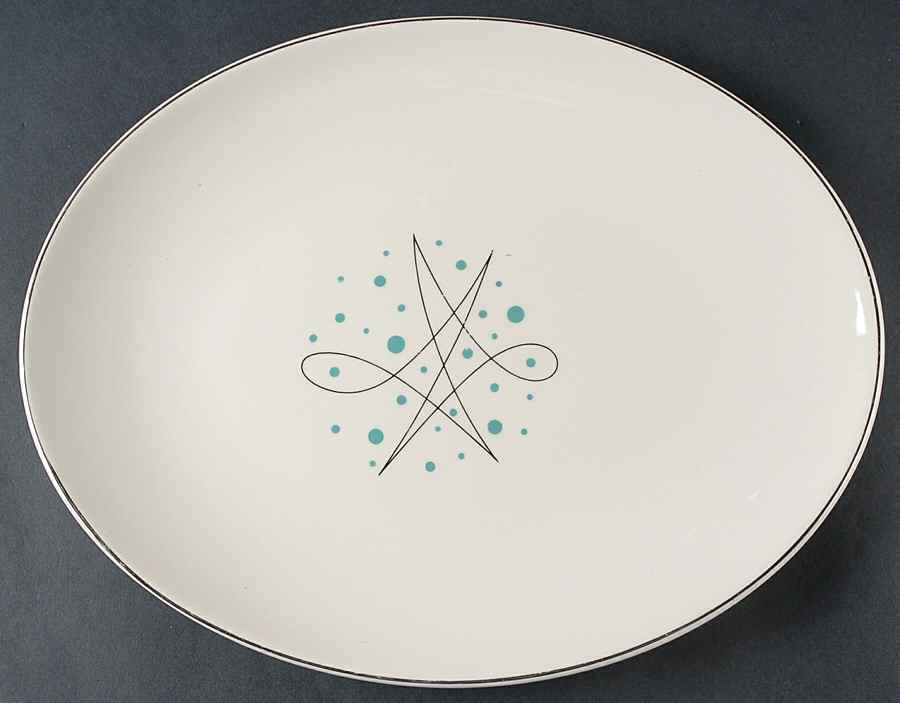 Simplicity 12" Oval Serving Platter by Edwin Knowles-1