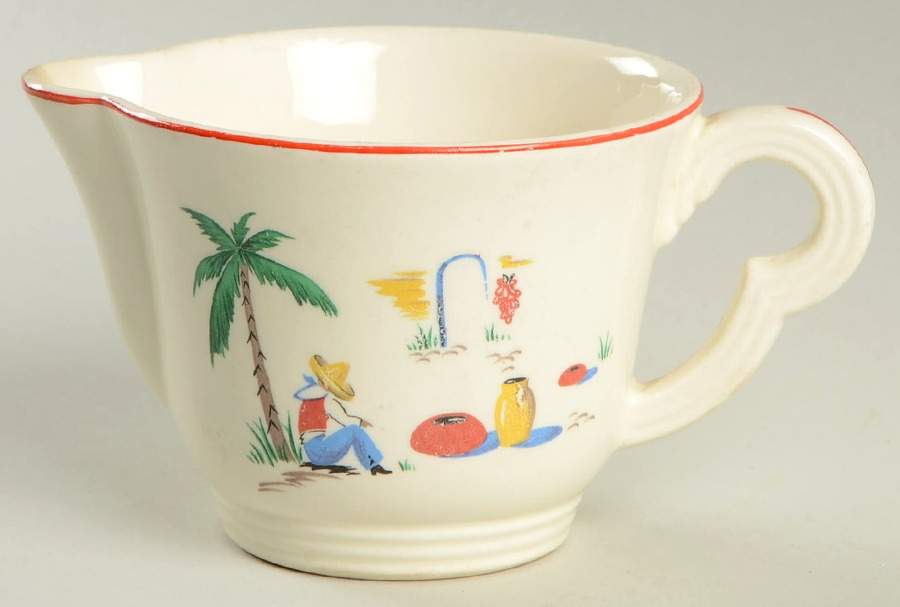 Sleeping Mexican Creamer by Edwin Knowles-1
