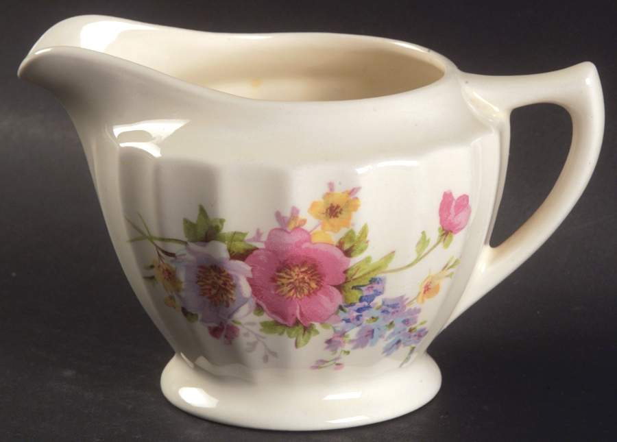 Spring Bouquet Creamer by Edwin Knowles-1