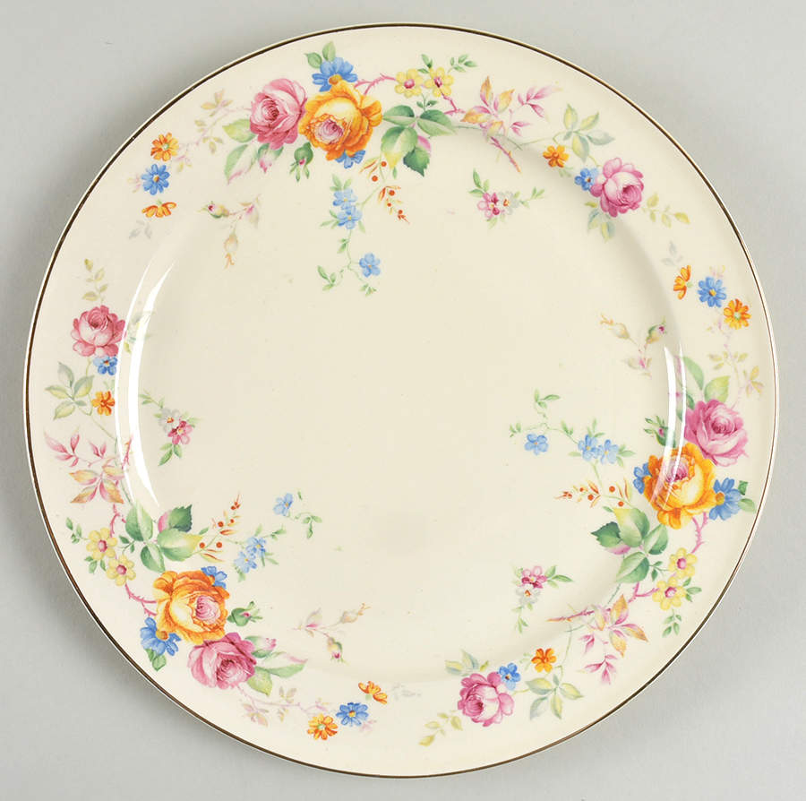 Springtime Classic Luncheon Plate by Edwin Knowles-1