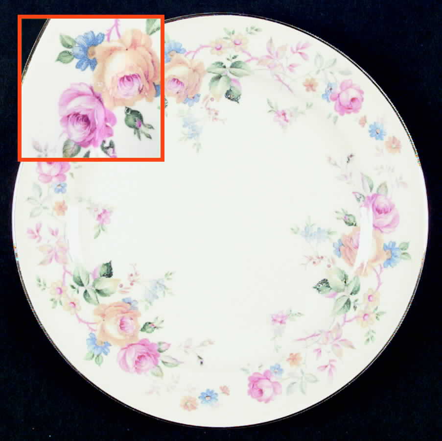 Springtime Classic Dinner Plate by Edwin Knowles-1
