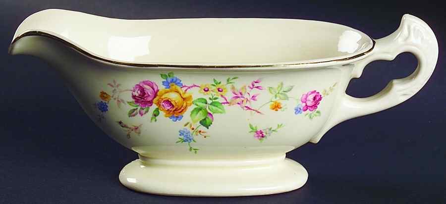 Springtime Classic Gravy Boat by Edwin Knowles-1