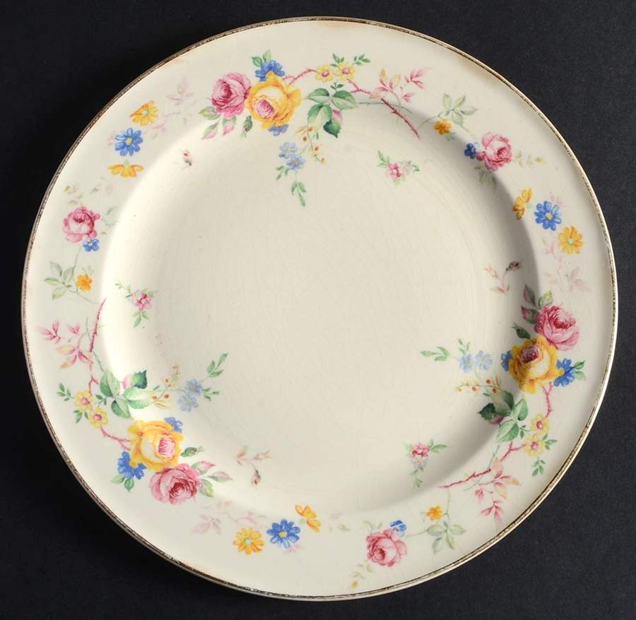 Springtime Classic Dessert/Pie Plate by Edwin Knowles-1