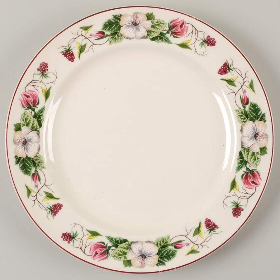 Spring Glory Luncheon Plate by Edwin Knowles-1