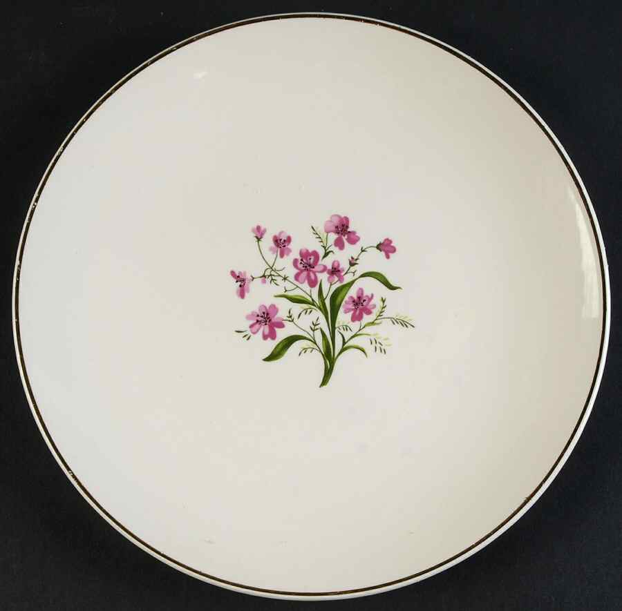 Spring Song Salad Plate by Edwin Knowles-1