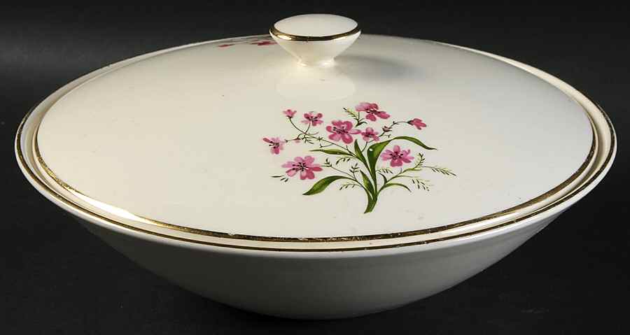 Spring Song Round Covered Vegetable by Edwin Knowles-1