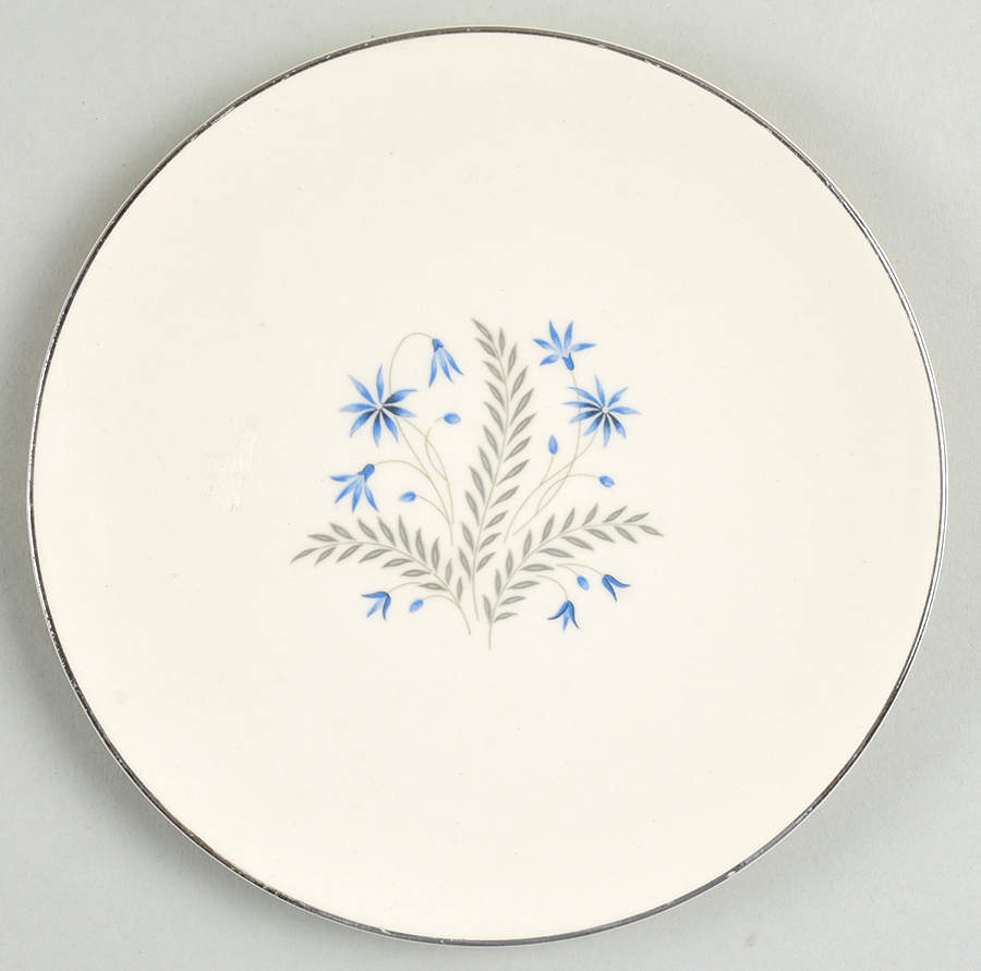 Starbright (Star Bright) Bread & Butter Plate by Edwin Knowles-1