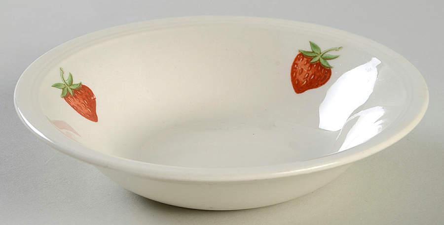 Strawberry Fruit/Dessert (Sauce) Bowl by Edwin Knowles-1