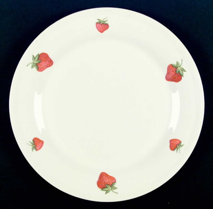 Strawberry Dinner Plate by Edwin Knowles-1