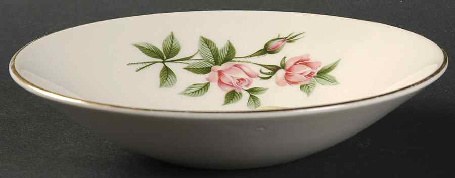 Sweetheart Rose Fruit/Dessert (Sauce) Bowl by Edwin Knowles-1
