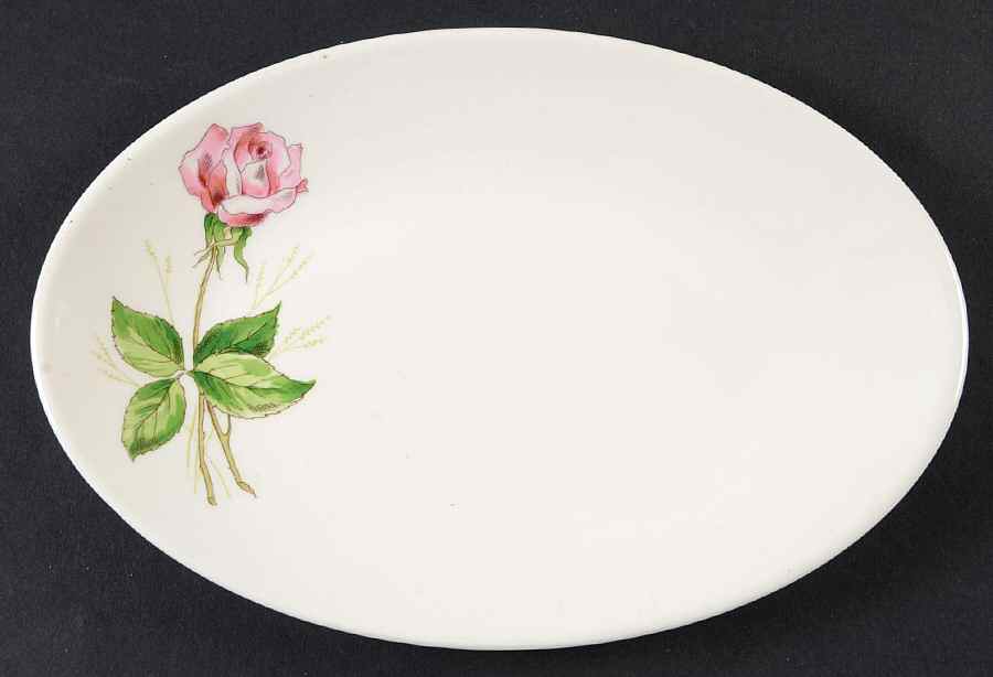 Tea Rose Relish/Gravy Underplate by Edwin Knowles-1