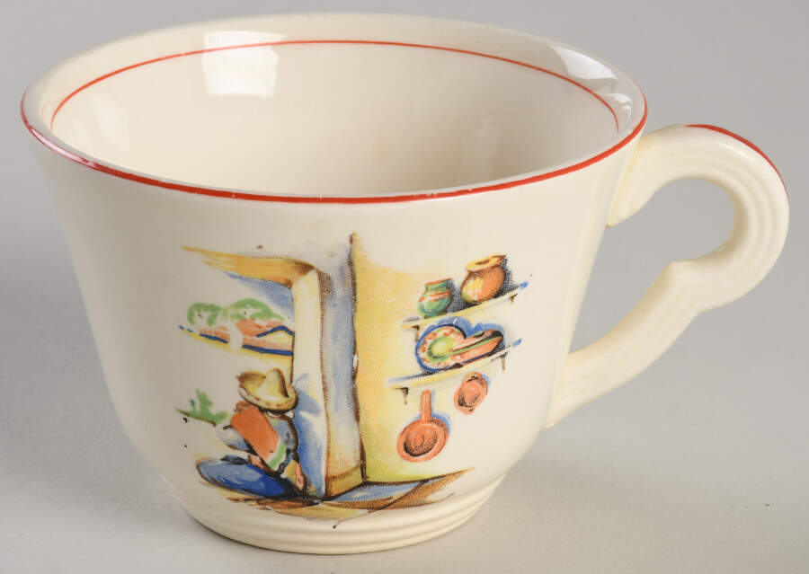 Tia Juana Flat Cup by Edwin Knowles-1