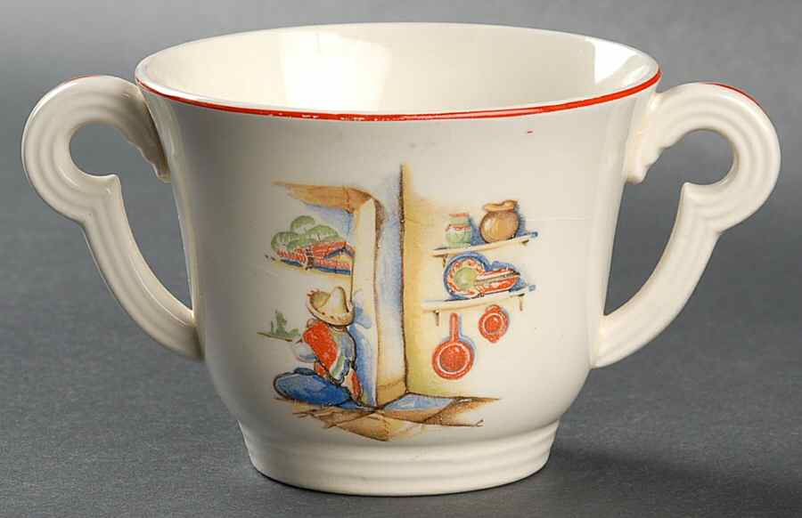 Tia Juana Sugar Bowl No Lid by Edwin Knowles-1