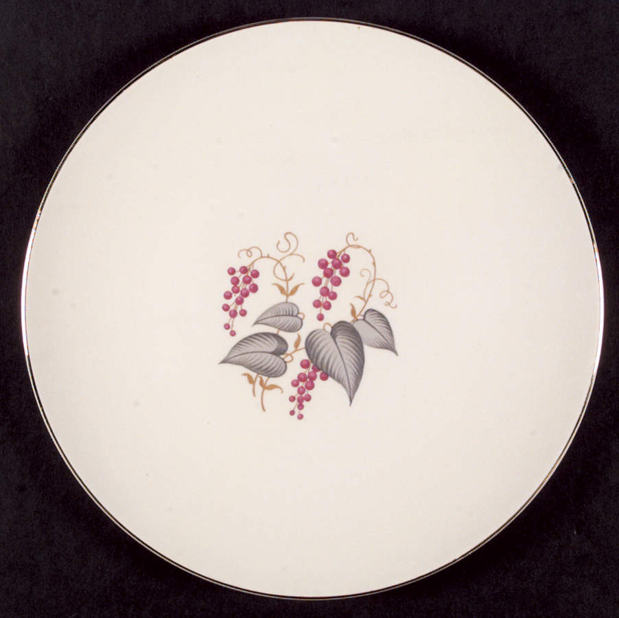 Vintage Dinner Plate by Edwin Knowles-1