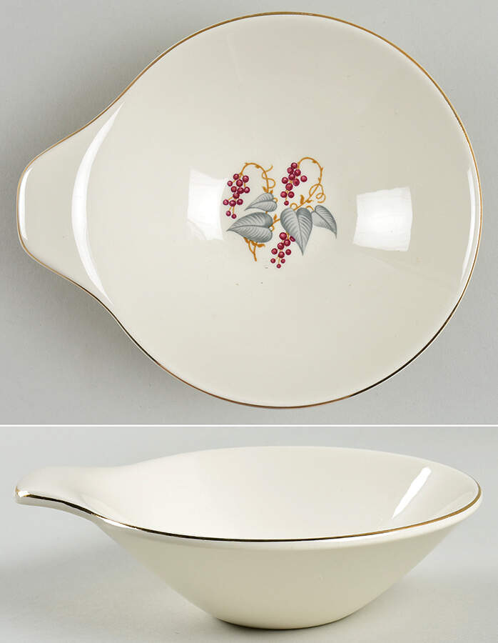 Vintage Lugged Cereal Bowl by Edwin Knowles-1