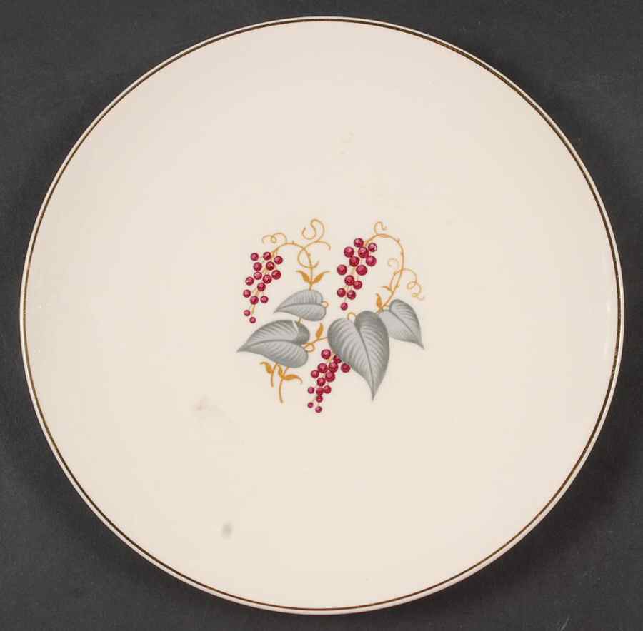 Vintage Salad Plate by Edwin Knowles-1