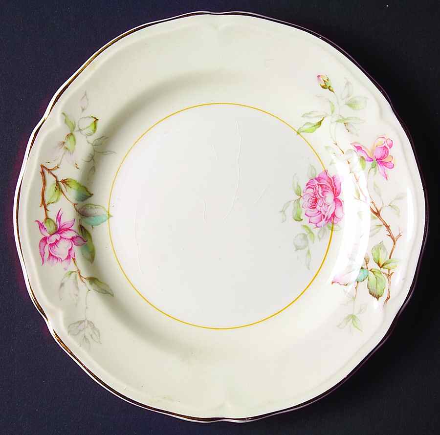 Virginia Bread & Butter Plate by Edwin Knowles-1