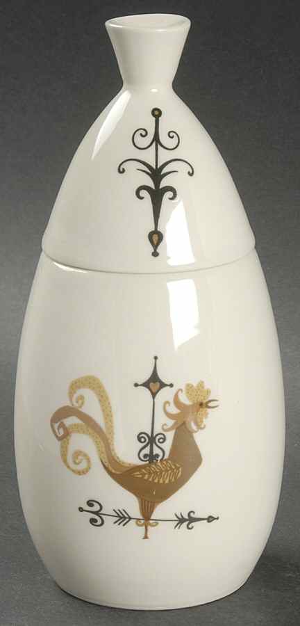 Weather Vane Sugar Bowl & Lid by Edwin Knowles-1