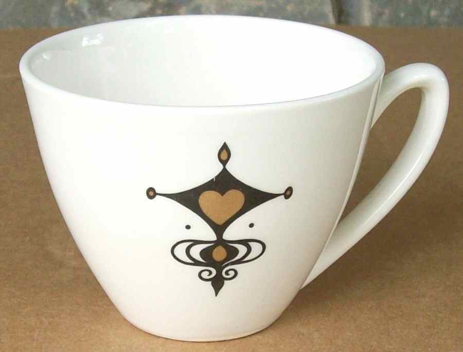 Weather Vane Flat Cup by Edwin Knowles-1