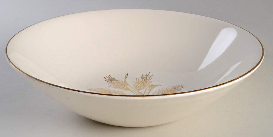 Wheat 10" Round Vegetable Bowl by Edwin Knowles-1