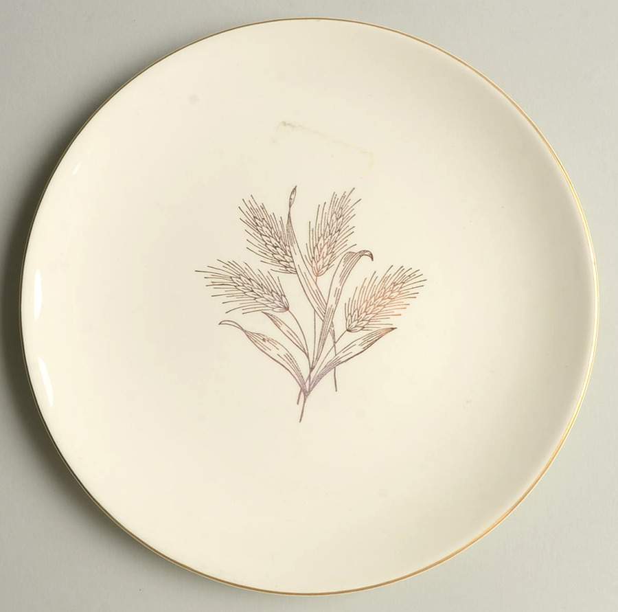 Wheat Salad Plate by Edwin Knowles-1
