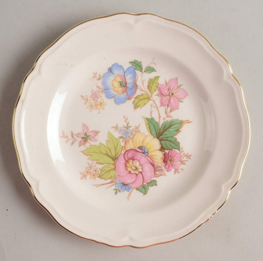 Whitney Bread & Butter Plate by Edwin Knowles-1
