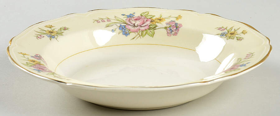 Williamsburg Rim Soup Bowl by Edwin Knowles-1