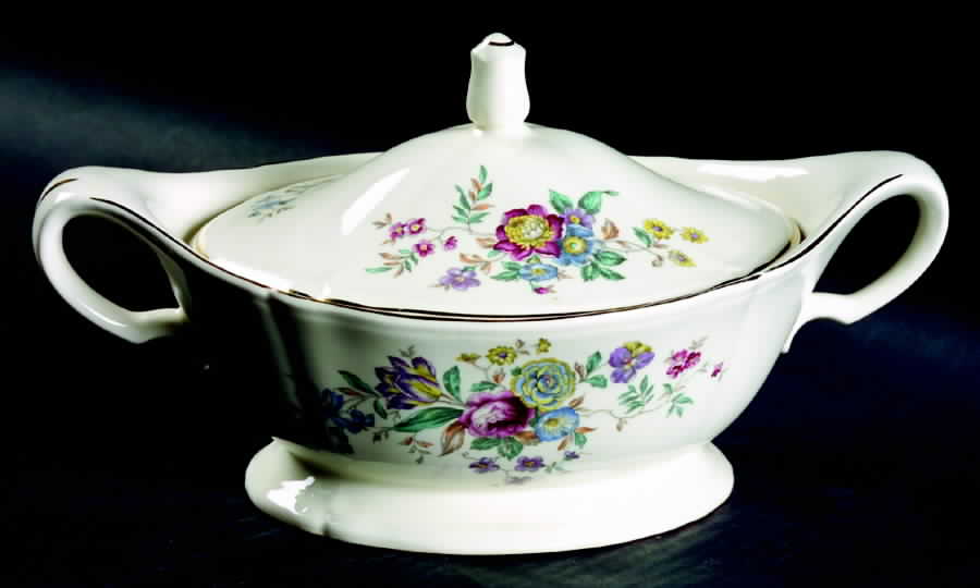 Winslow Oval Covered Vegetable by Edwin Knowles-1