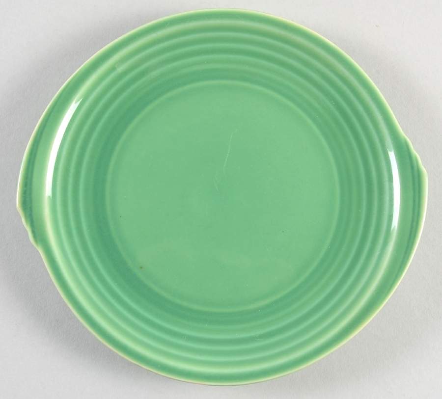 Yorktown Green Bread & Butter Plate by Edwin Knowles-1