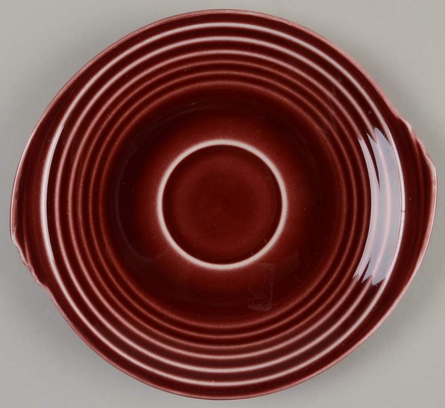 Yorktown Maroon Saucer by Edwin Knowles-1