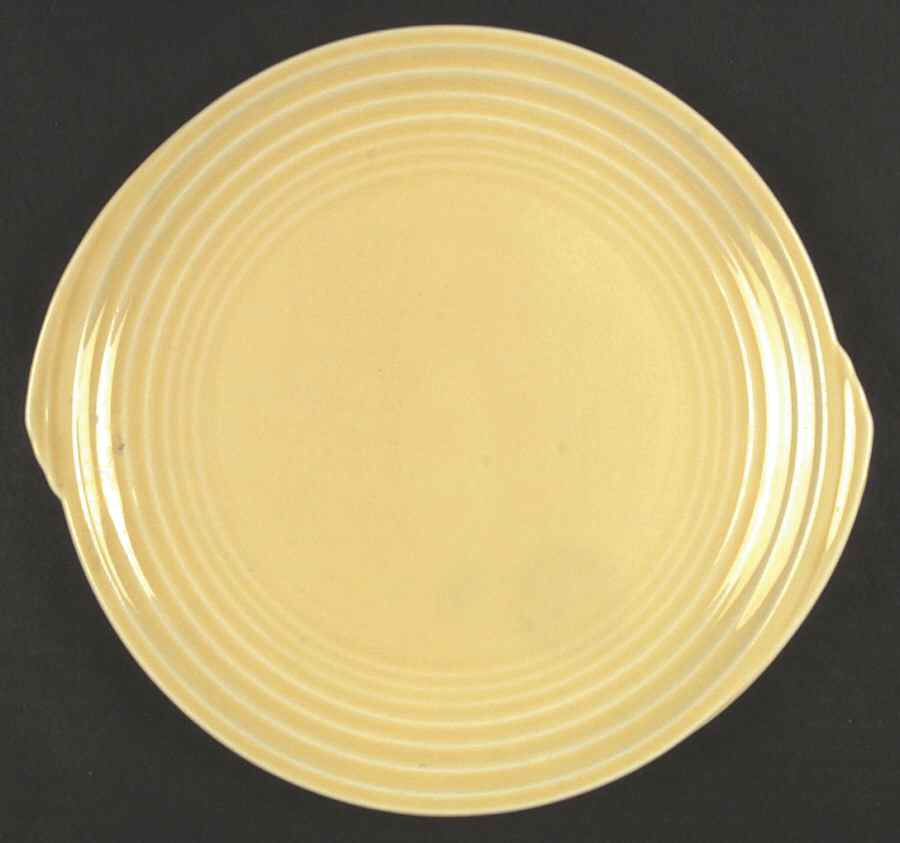 Yorktown Yellow Dinner Plate by Edwin Knowles-1