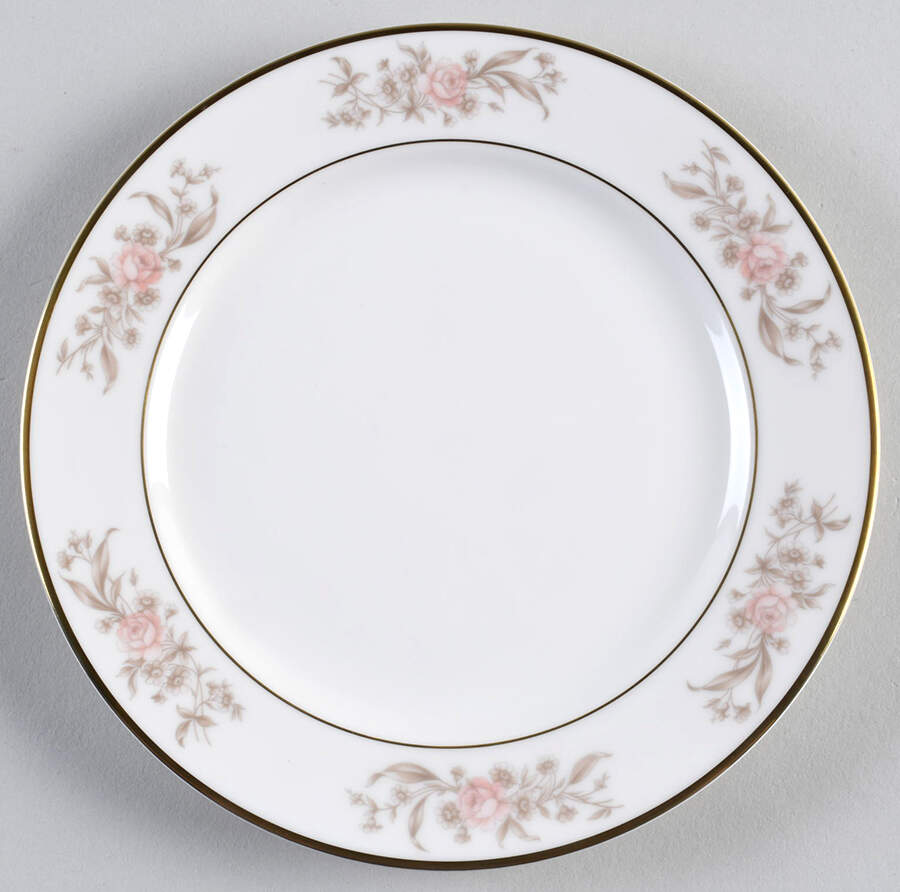 Ivory Rose (USA) Salad Plate by Kensington (USA)-1
