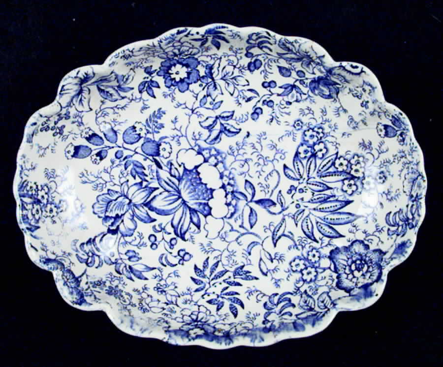 18th Century Chintz (Old, No Trim) Bon Bon by James Kent (England)-1