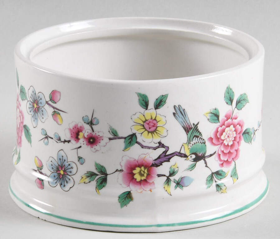 Chinese Rose Candy Box No Lid by James Kent (England)-1