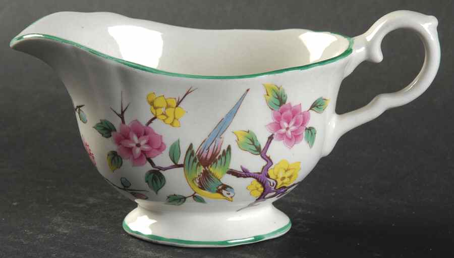 Chinese Rose Creamer by James Kent (England)-1