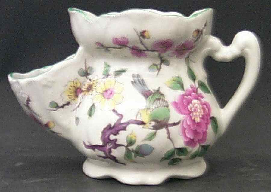 Chinese Rose Shaving Mug by James Kent (England)-1